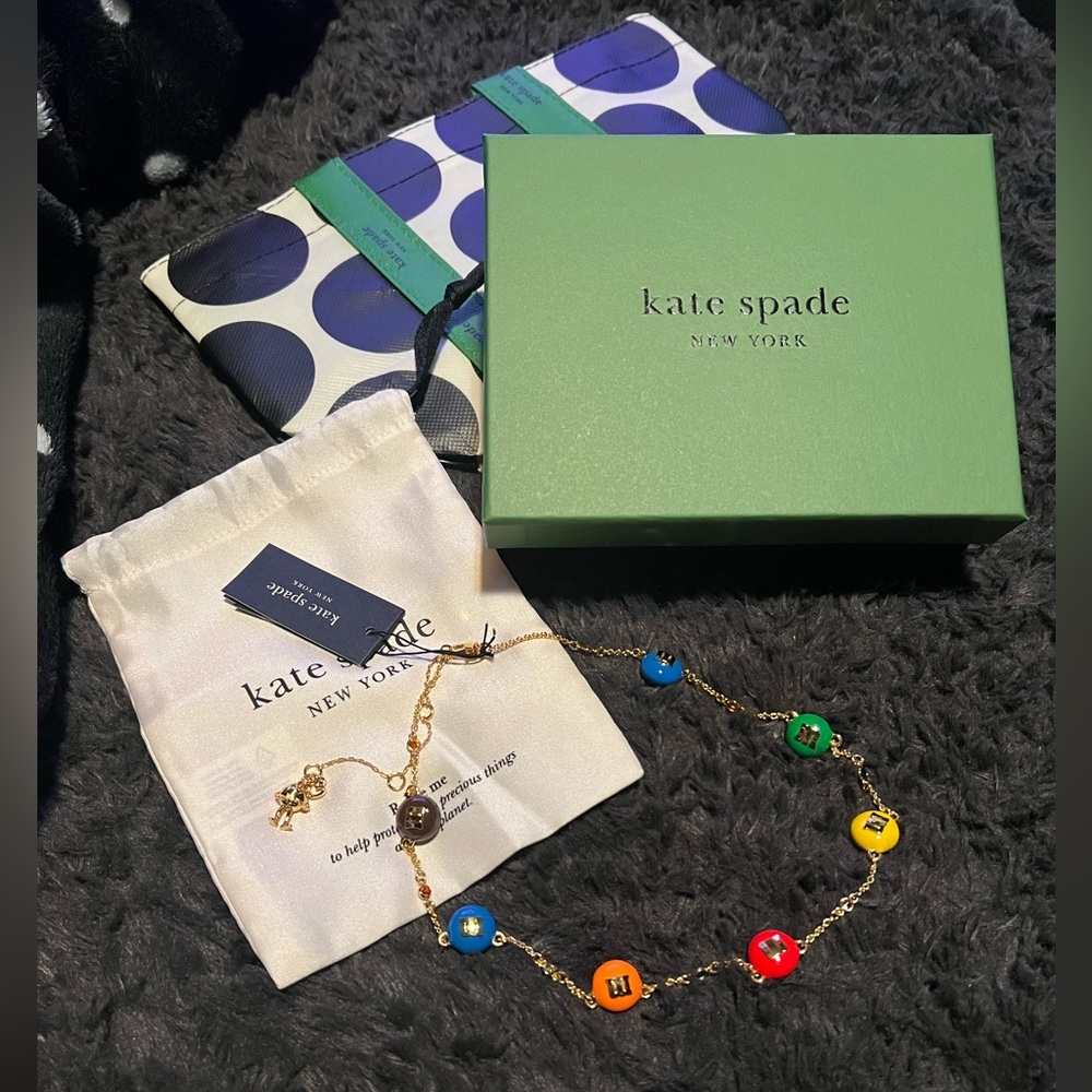 Kate Spade x M&M necklace